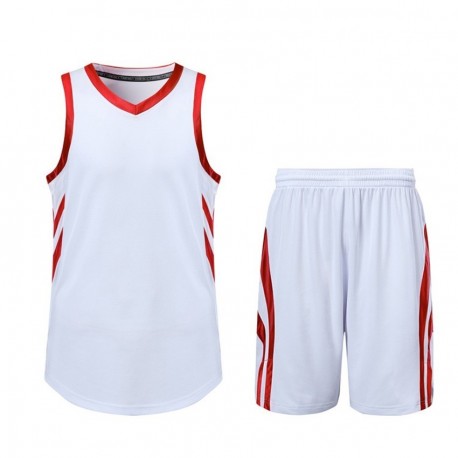 BASKETBALL WHITE SCHOOL UNIFORM