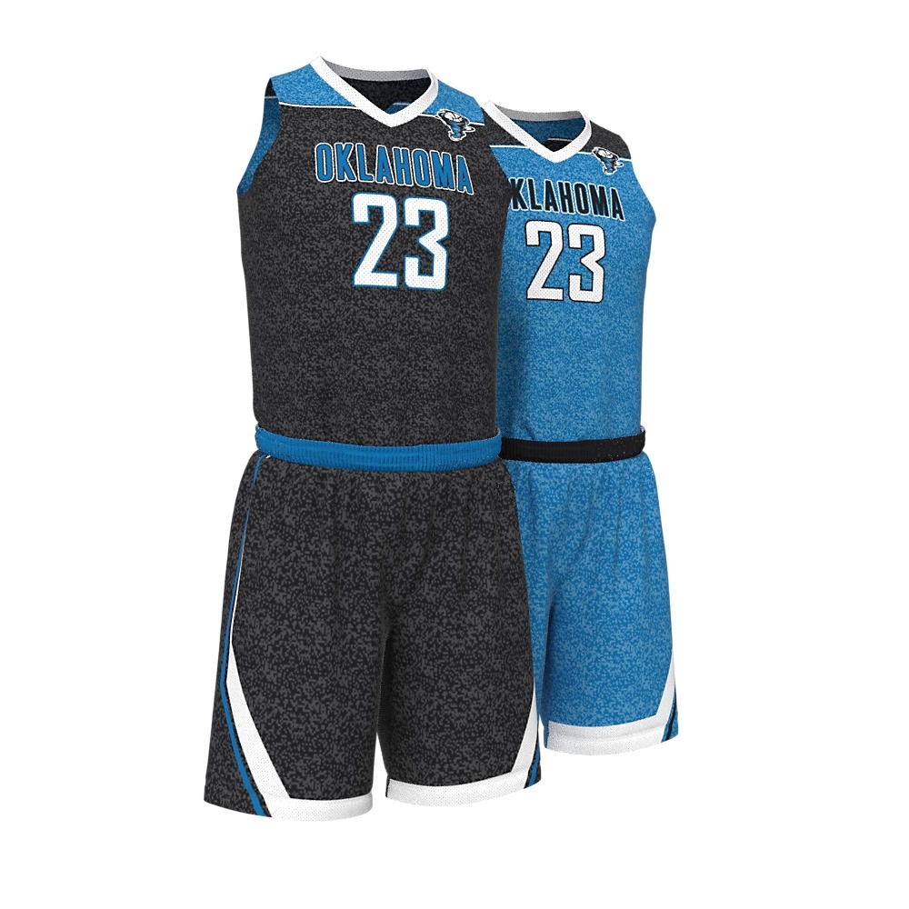 CUSTOM MENS FADEAWAY SERIES REVERSIBLE BASKETBALL FULL UNIFORM